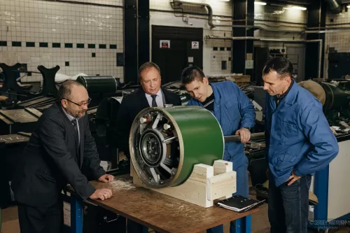 Съемка производства