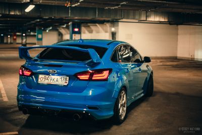 ford focus на подземной парковке