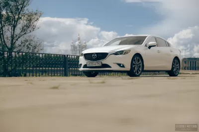 Съёмка автомобиля Mazda