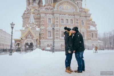 Лавстори в снежной сказке