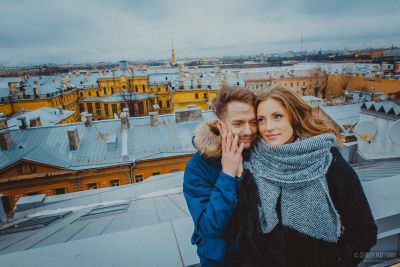 Фотосессия на крыше