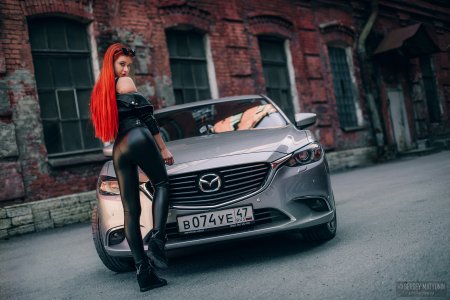 Mazda6 и красотка Дана