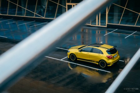 Фотосессия для Mercedes A45 AMG